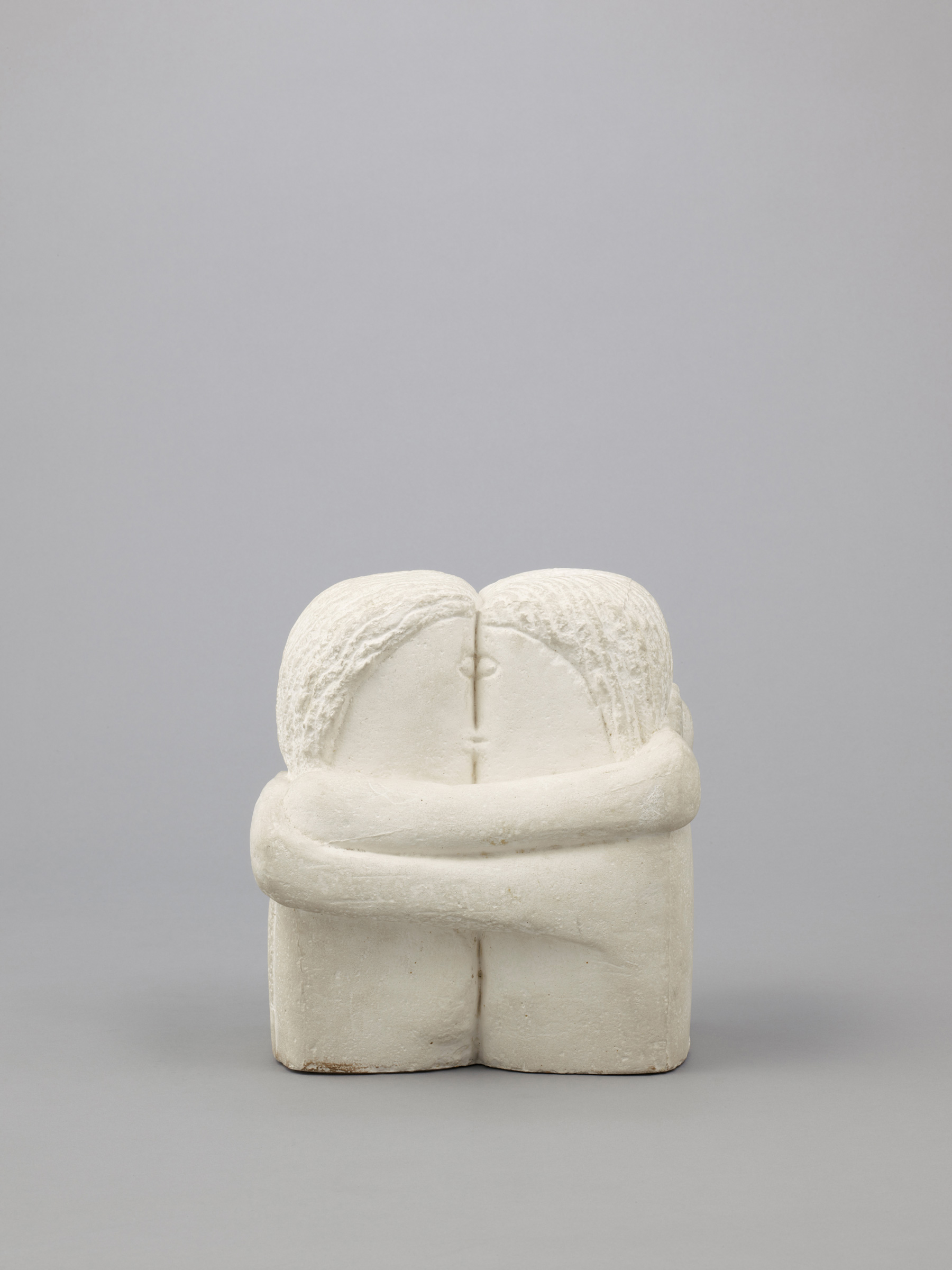 コンスタンティン・ブランクーシ《接吻》1907–10年、石橋財団アーティゾン美術館